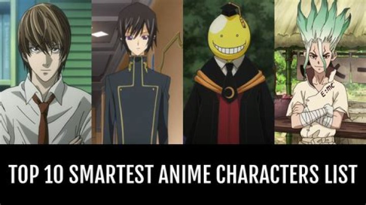10 smartest anime characters of all time