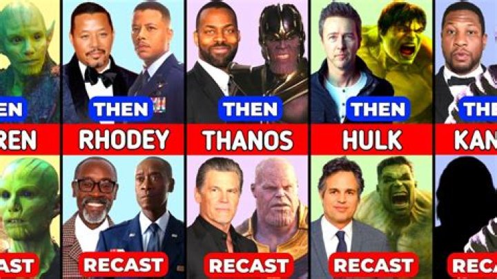 9 Marvel characters who were recast with different actors in the MCU
