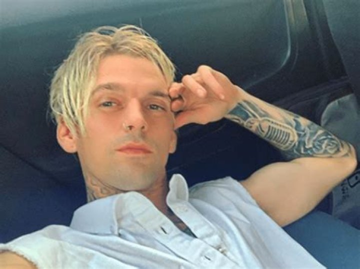 Aaron Carter Debuts New Face Tattoo Amid Drama With Brother Nick