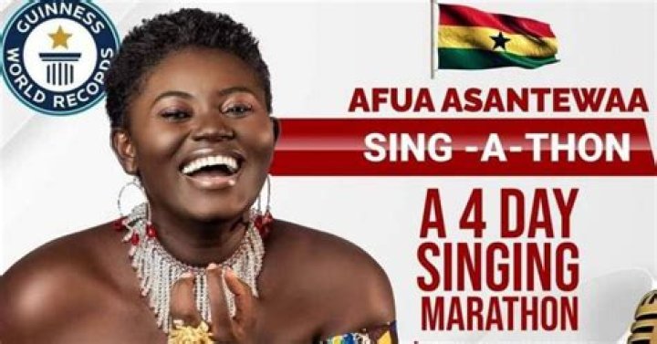 Age, Husband, Children, Educational Background, Biography Of Afua Asantewaa O Aduonum The Guinness World Records Singathon Lady