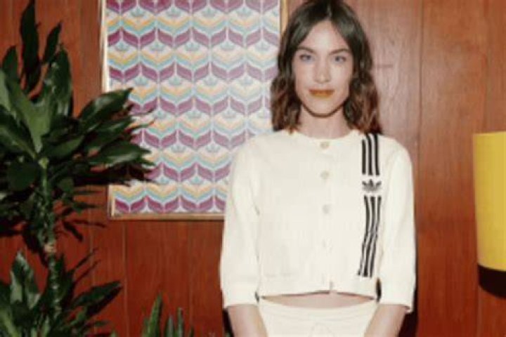 Alexa Chung wears an elegant set from this summer’s most coveted collaboration