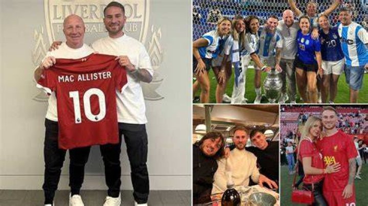 Alexis Mac Allister family, girlfriend, children, parents, siblings