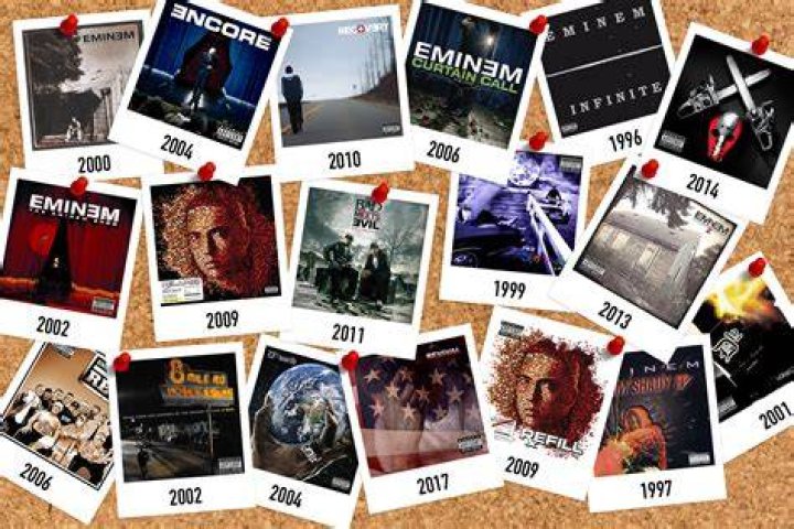 All Eminem albums in order