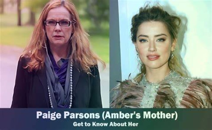 Amber Heard Mourns The Death Of Her Mother Paige Parsons