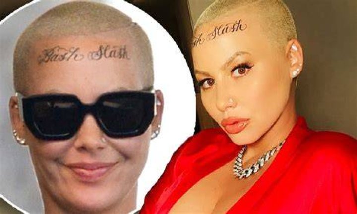 Amber Rose Reveals Kobe Bryant’s Passing Led To Her Decision To Get A Forehead Tattoo!