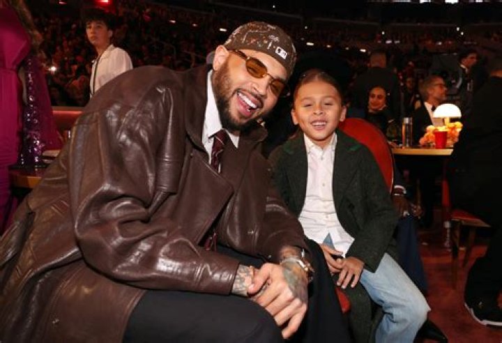 Ammika Harris’ Latest Photo Of Aeko Has Fans Saying He’s Twinning With Chris Brown