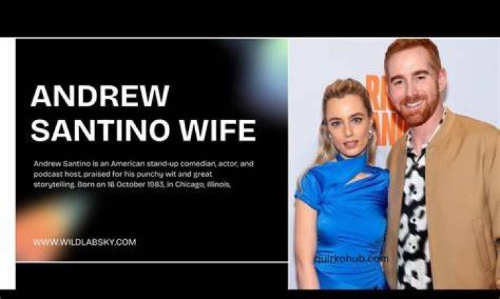 Andrew Santino family, wife, children, parents, siblings