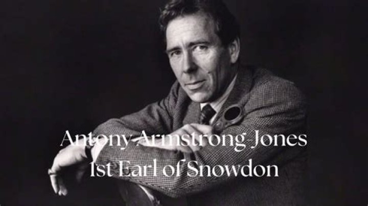 Antony Armstrong-Jones, 1st Earl Of Snowdon Biography