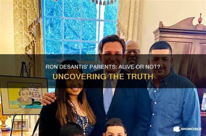 Are Ron DeSantis parents still alive?