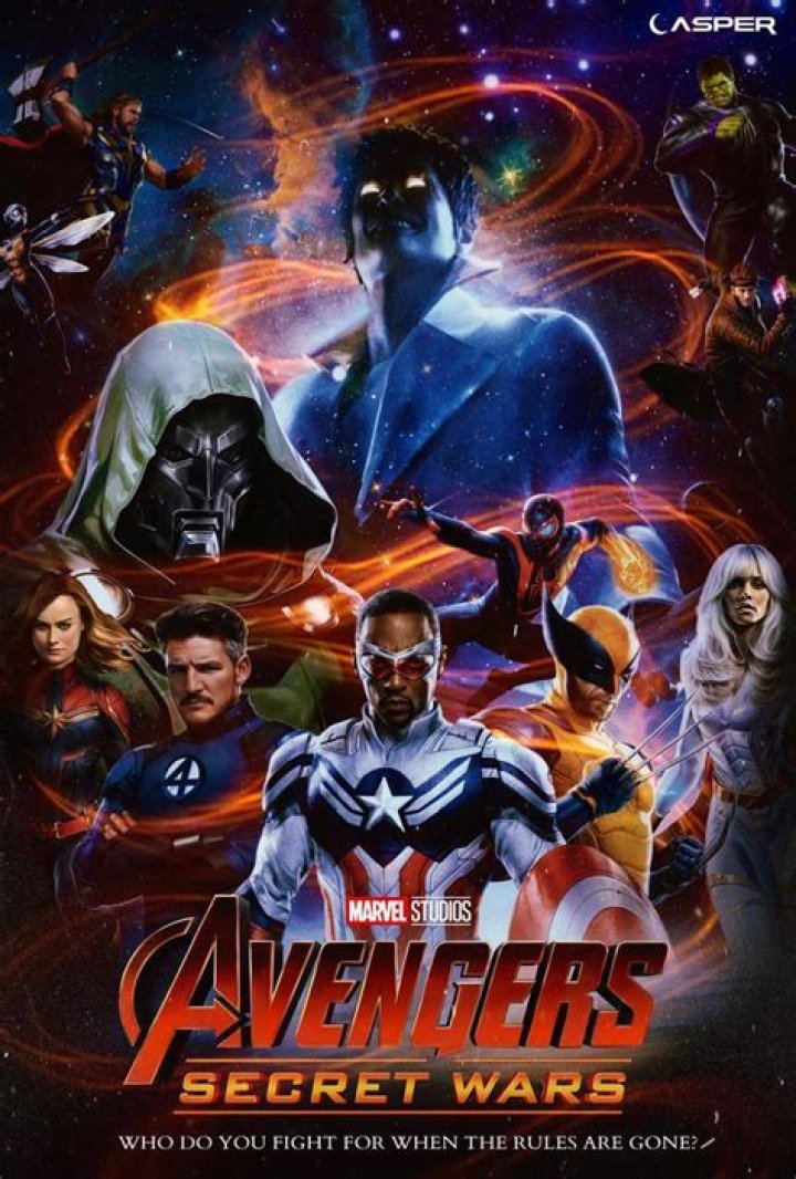 Astonishing ‘Avengers: Secret Wars’ fan poster unites the entire MCU multiverse against Kang