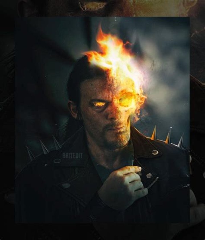 Awesome Marvel Fan Art Imagines Norman Reedus As Ghost Rider