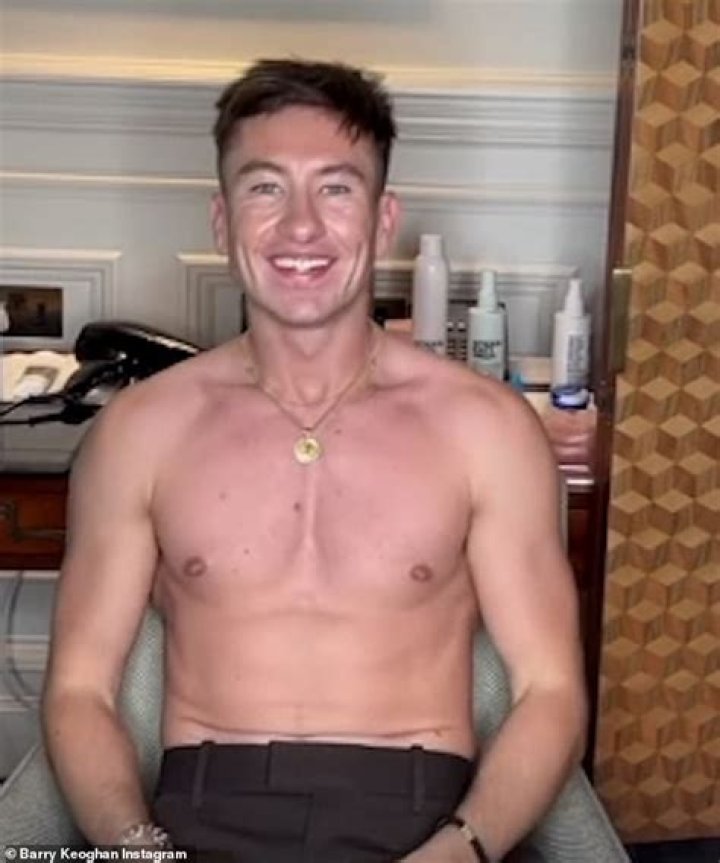 Barry Keoghan Shares Shirtless Selfie To Celebrate Eternals Release & Fans Are In Love