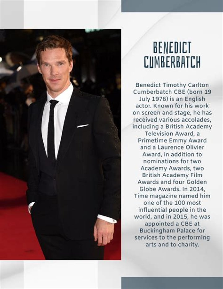 Benedict Cumberbatch Biography - Facts, Childhood, Family Life & Achievements