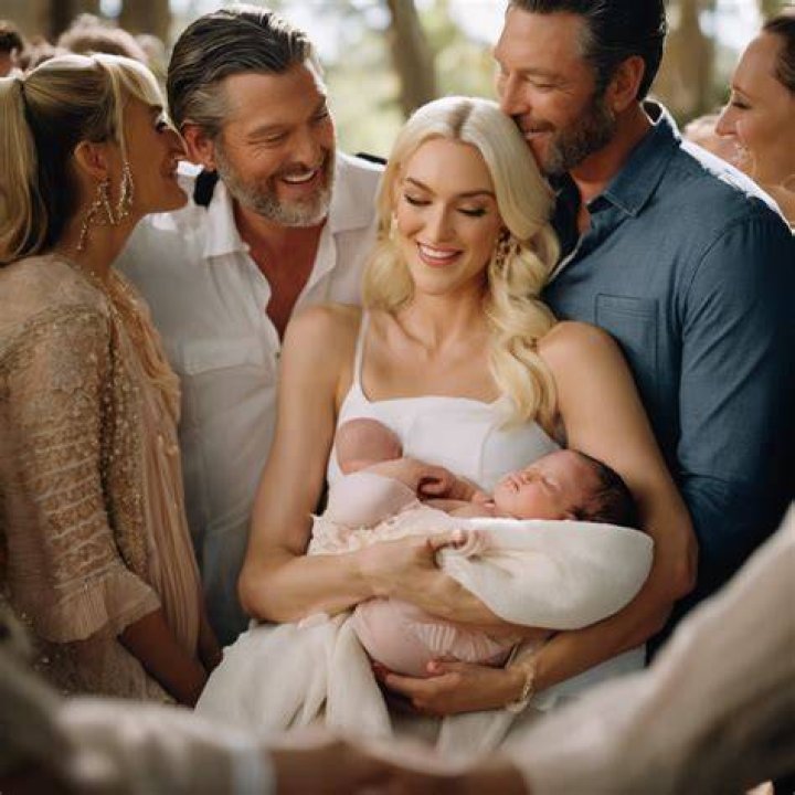 Blake Shelton Showers Love On Kingston Rossdale As People Ask If He And Gwen Stefani Are Having A Baby