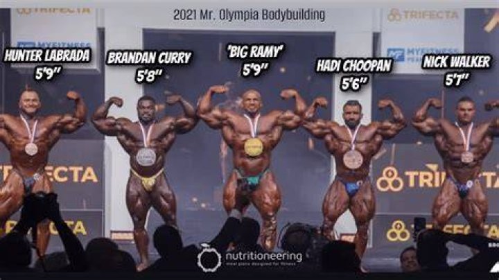 Bodybuilder Nick Walker height, weight and arm measured