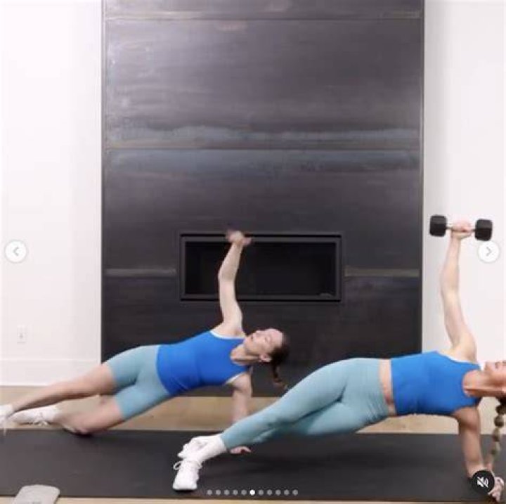 Britt Baker in Two-Piece Workout Gear Looks "So Good"