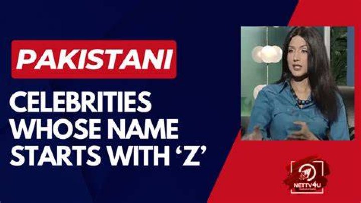 Celebrities Whose Name Starts With Z