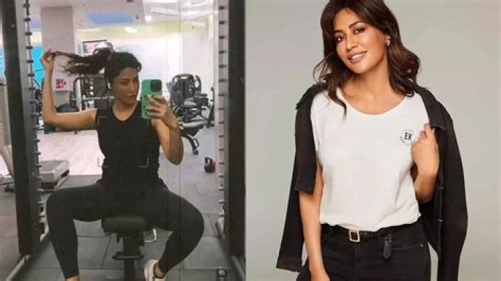 Chitrangda Singh in Workout Gear Says "Hair Flippin' Workout Done"