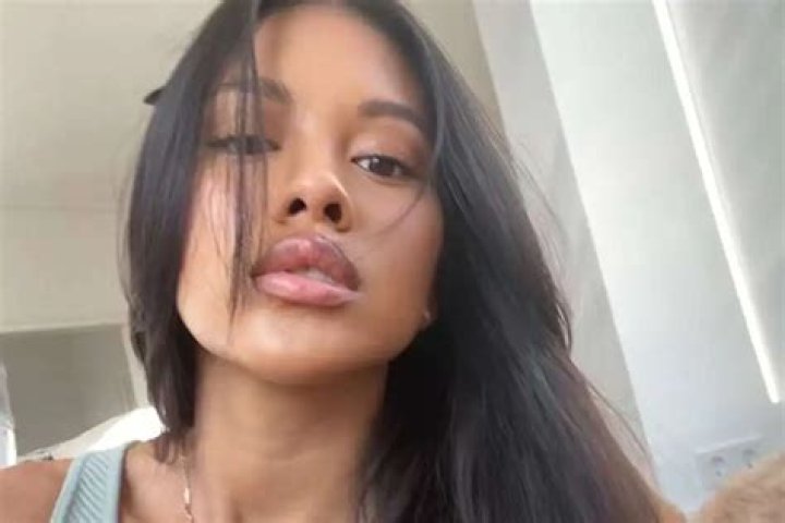 Chris Brown’s Baby Mama, Ammika Harris, Reveals The Secret Behind Her Perfect Photos After Getting Some Good News Involving Rihanna