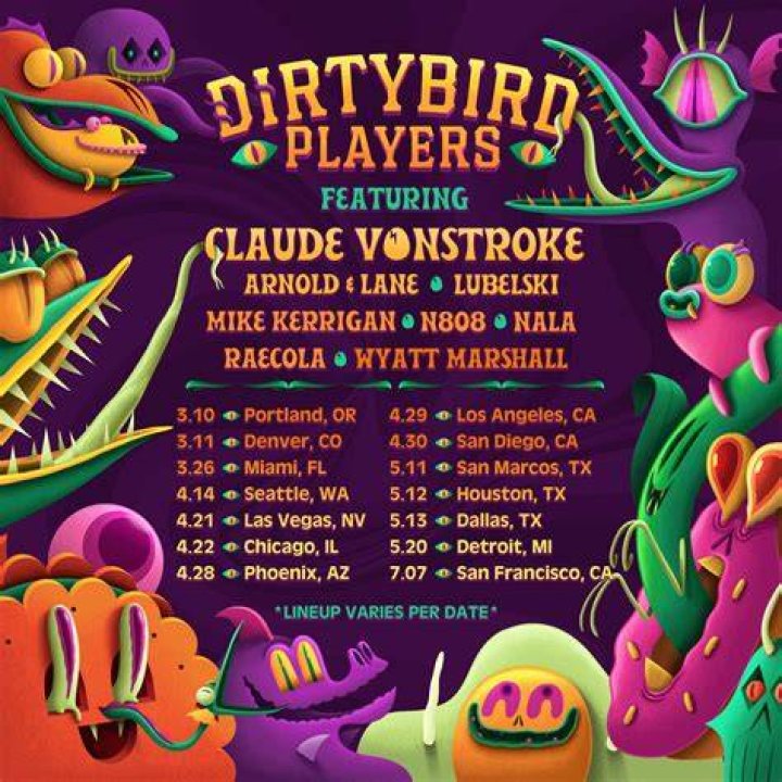 Claude VonStroke’s Dirtybird Records Announces 2016 Dirtybird BBQ Tour Dates