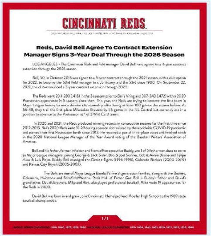 David Bell contract, salary and net worth explored