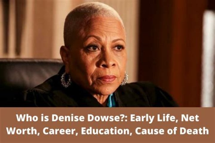 Denise Dowse cause of death, husband, children, net worth, funeral