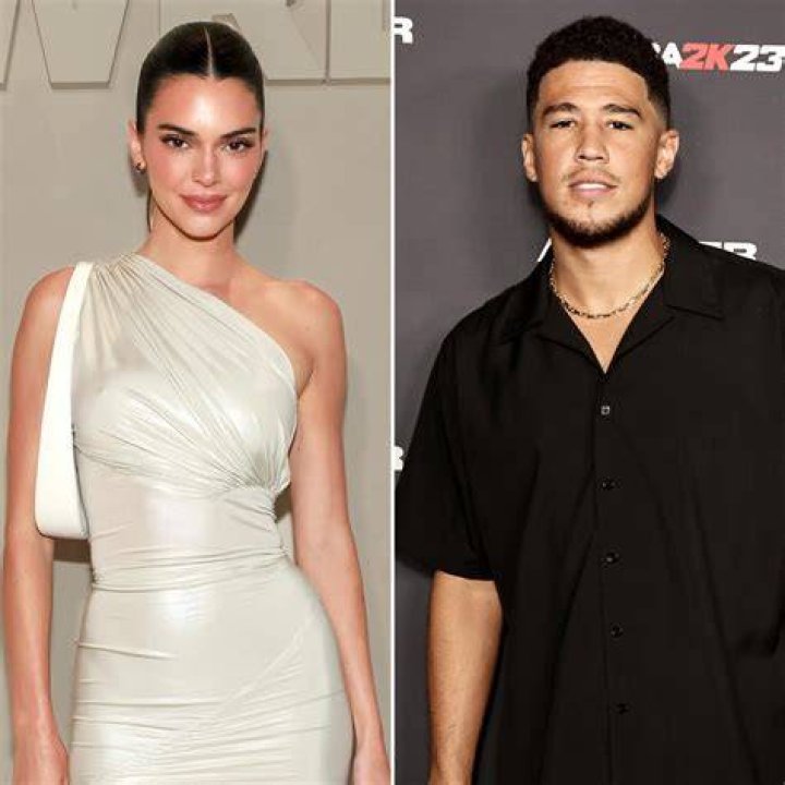 Devin Booker Is Closely Held By Kendall Jenner While Out On A Date