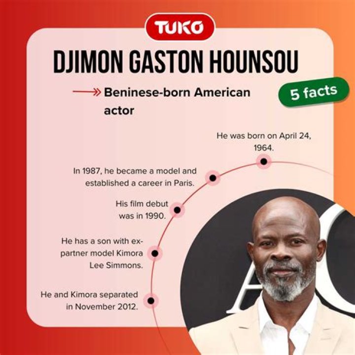 Djimon Hounsou siblings: Meet Edmond Hounsou