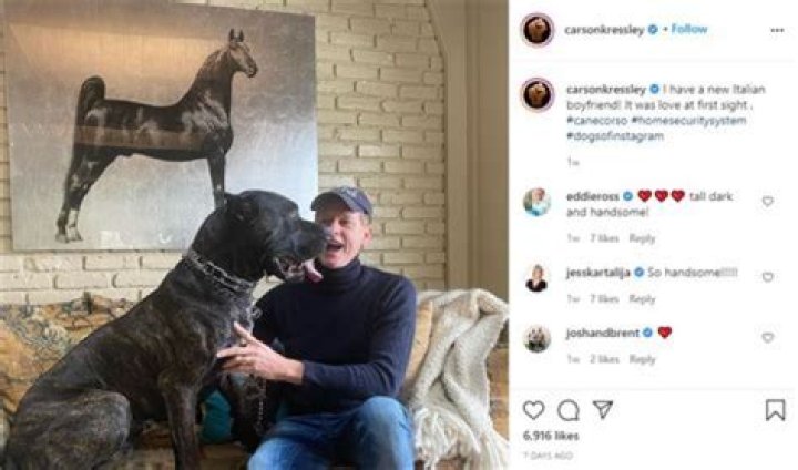 Does Carson Kressley have a child?