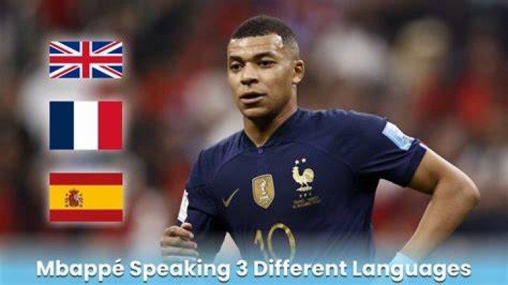 Does Kylian Mbappé speak English? How many languages does Kylian Mbappé speak?