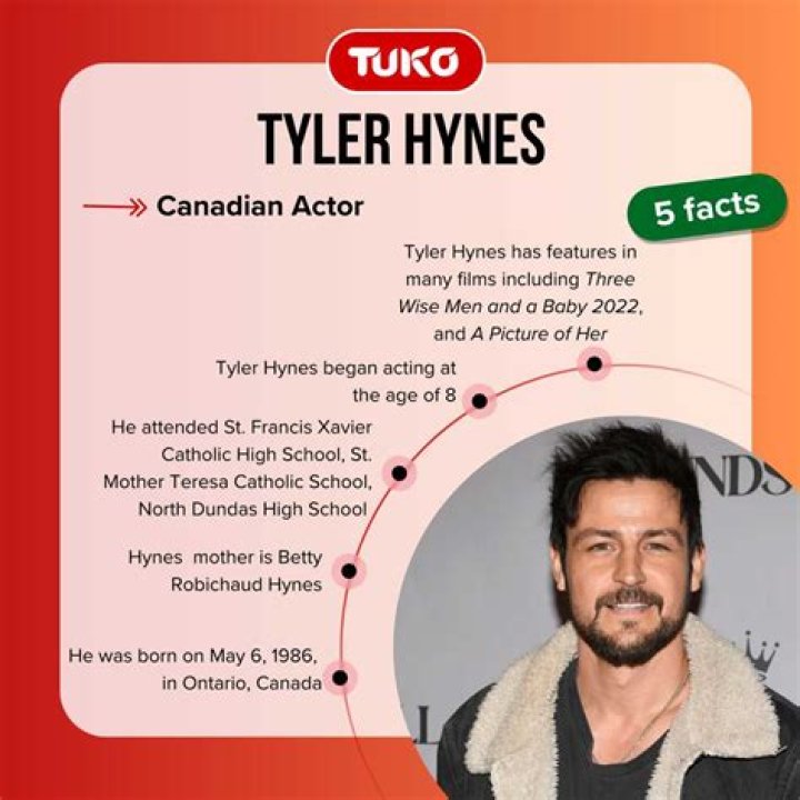 Does Tyler Hynes have children?