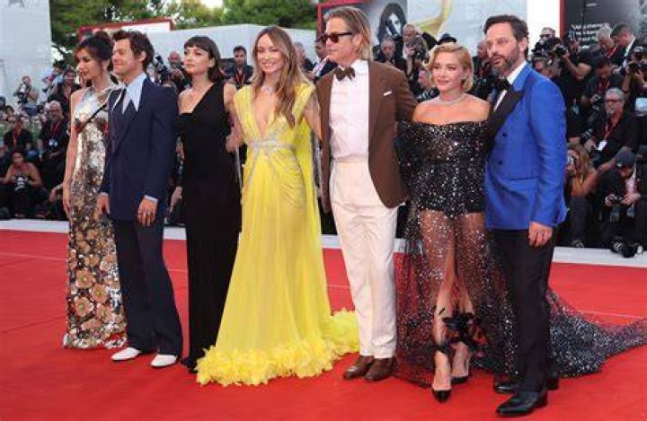 Don’t Worry Darling Press Nightmares Continue As Harry Styles Apparently Spits On Chris Pine At The Premiere In Venice