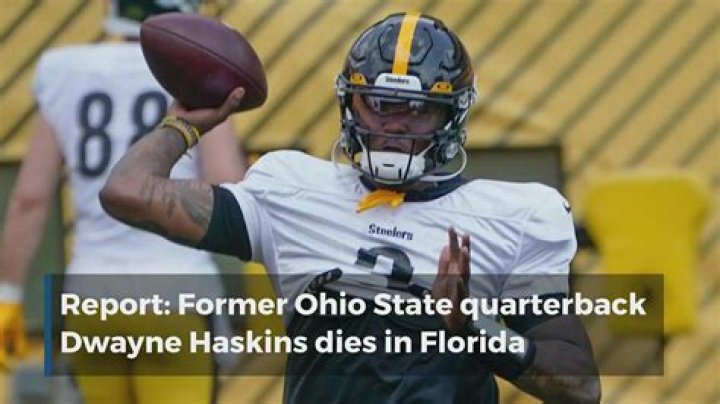 Dwayne Haskins death scene photos