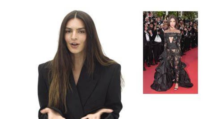 Emily Ratajkowski Wows In Cut-Out Bathing Suit While She Calls Penelope Cruz Her Muse