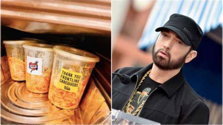Eminem Donates ‘Mom’s Spaghetti’ To Detroit Hospitals
