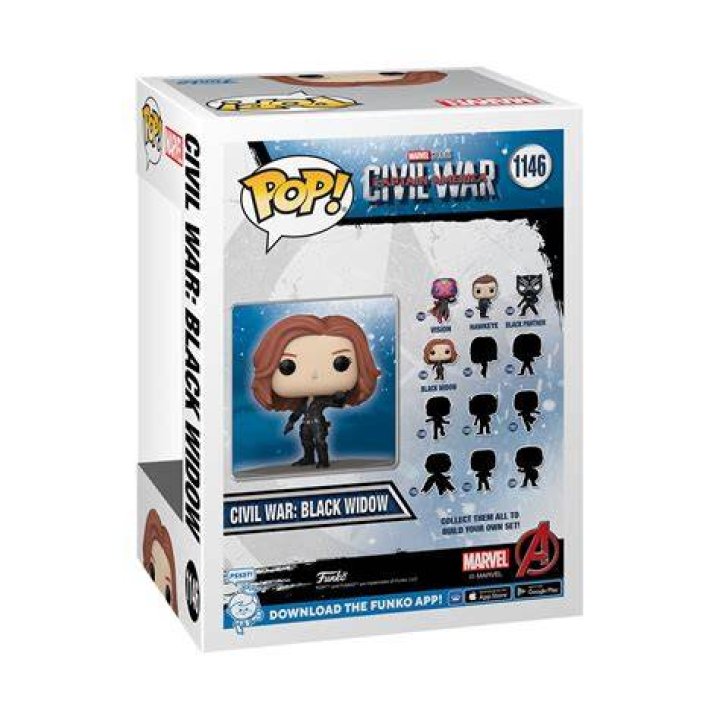 Exclusive: Black Widow gets the Funko Pop! treatment with new ‘Captain America: Civil War’ figure