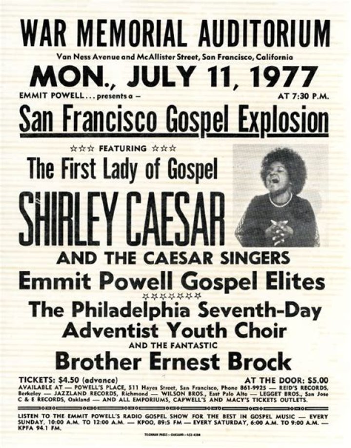 Fact Check; Is Gospel Singer Shirley Caesar Dead or Alive?