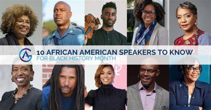 Famous Black Public Speakers