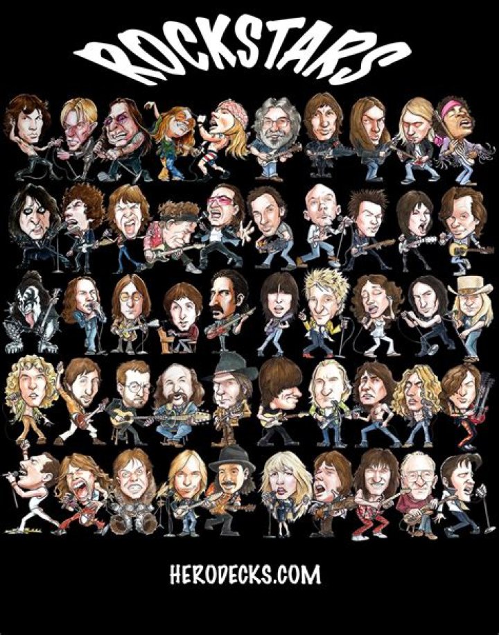 Famous Male Rock Musicians