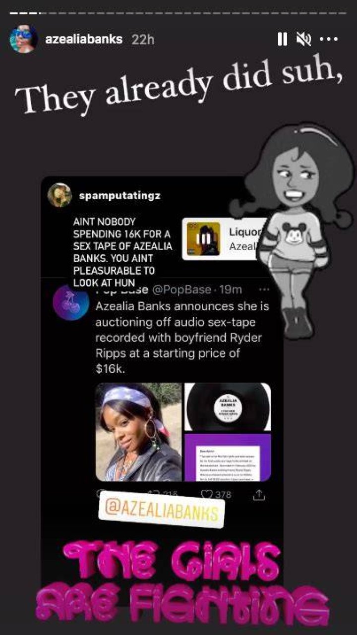 Fans Are Bidding On Azealia Banks X-Rated Tape On NFT Blockchain