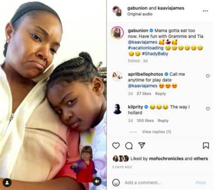 Gabrielle Union’s Fans Are Completely In Love With The Shady Baby, Kaavia James