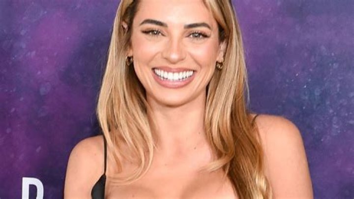Georgia Hassarati in Bathing Suit Says "Help Me Pick a New Nail Colour" — Celebwell