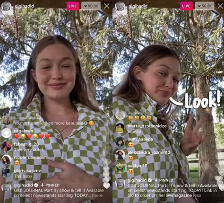 Gigi Hadid Finally Debuts Her Bare Baby Bump On Camera!
