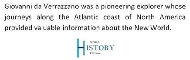 Giovanni Da Verrazzano Biography - Childhood, Life Achievements & Timeline