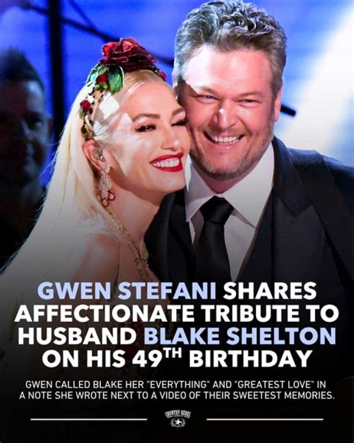 Gwen Stefani Shares The Sweetest Birthday Tribute To Her ‘Favorite Human’ Blake Shelton