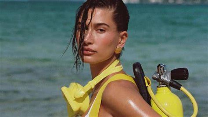 Hailey Bieber Shows Off Her Beach Body In Two Piece Bathing Suit — See The Stunning Photos