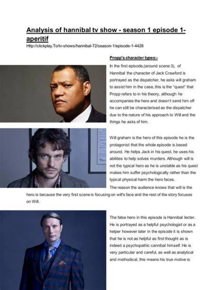 Hannibal Series Premiere Review: “Aperitif” (Season 1, Episode 1)