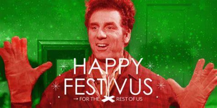 Happy Festivus Or Christmas Eve Eve As Revealed By Jerry Seinfeld And Frank Costanza