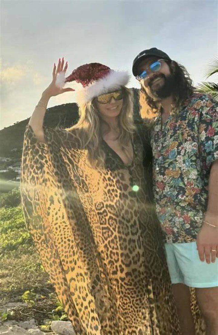 Heidi Klum Ditches Her Bathing Suit Top For The Weekend
