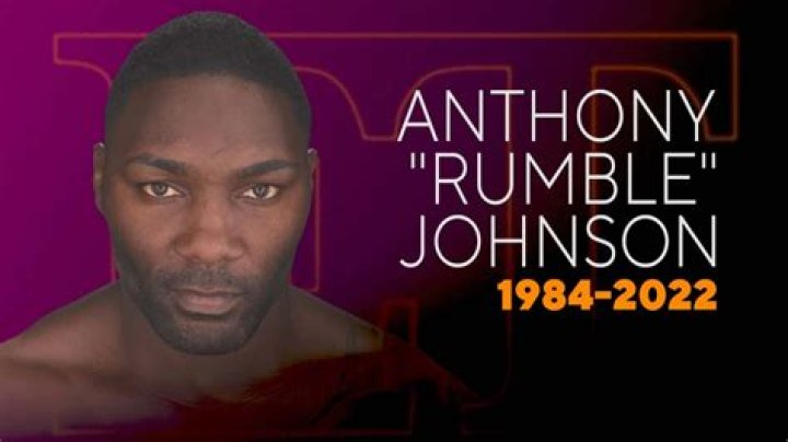 How Did Anthony “Rumble” Johnson Die? Death Cause Revealed